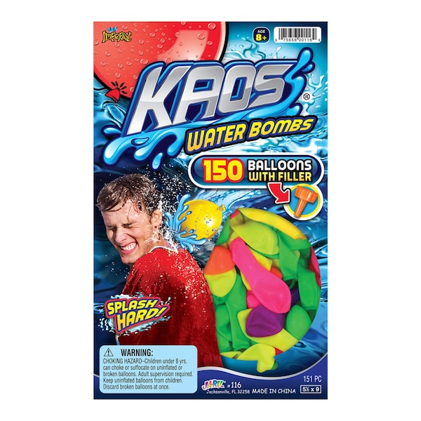 Kaos Kasos Water Balloons with Filler 151 pc 116 - main